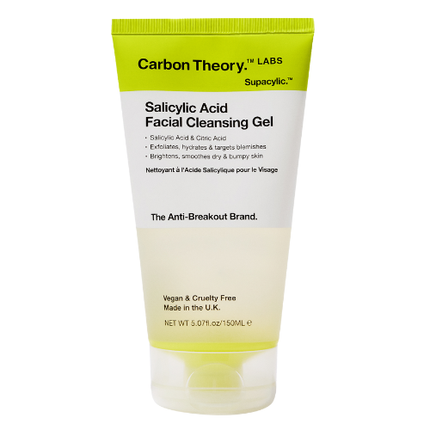 Carbon Theory Salicylic Acid Exfoliating Gel Cleanser