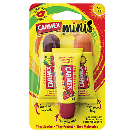 Carmex Mini Tube Set SPF15