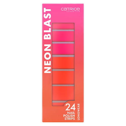 Catrice Neon Blast Nail Polish Strips 020 Neon Thunder