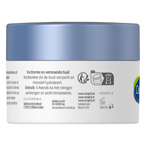 Cetaphil Optimal Hydration Herstellende Nachtcrème