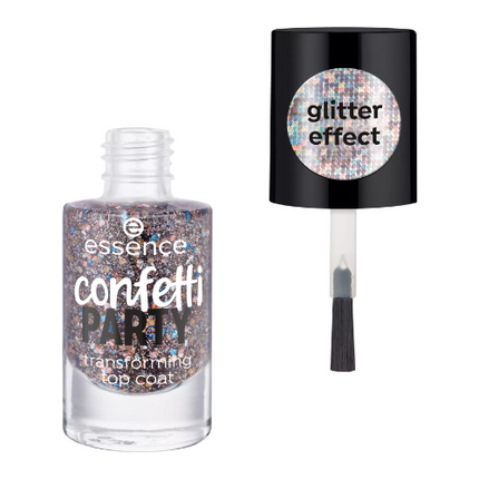 Essence Confetti Party Transforming Top Coat