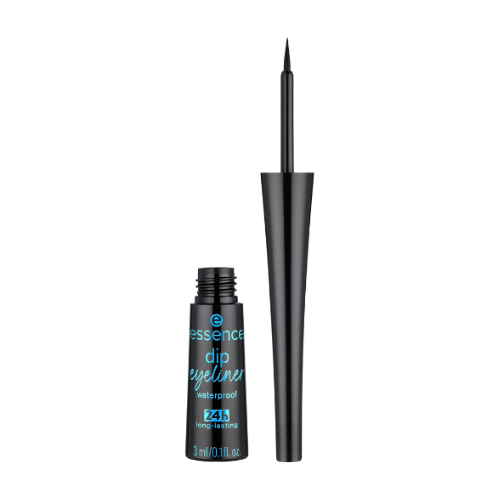 Essence Dip Eyeliner Waterproof 24H Long Lasting 01 Black