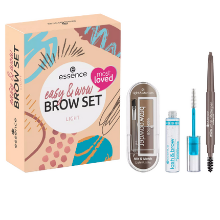 Essence Easy & Wow Brow Set Light