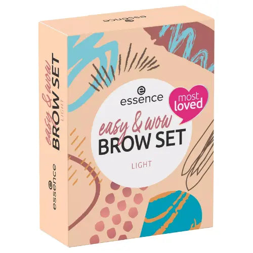 Essence Easy & Wow Brow Set Light