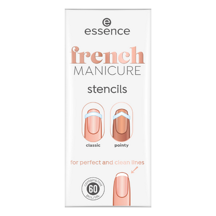 Essence French Manicure Stencils 01 French Tips & Tricks