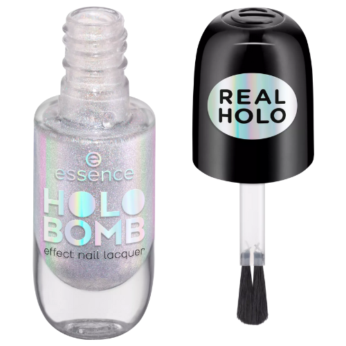 Essence Holo Bomb Effect Nail Lacquer 01 Ridin' Holo