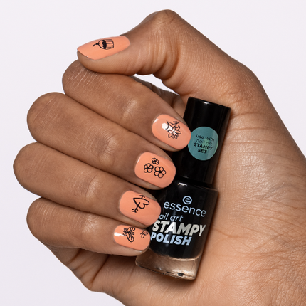 Essence Nail Art Stampy Polish 01 Perfect Match