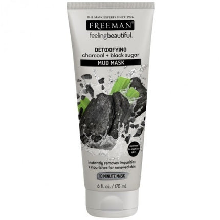 Freeman Mud Mask Charcoal and Black Sugar