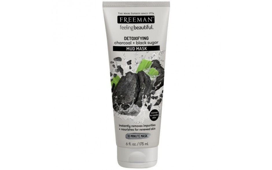 Freeman Mud Mask Charcoal and Black Sugar