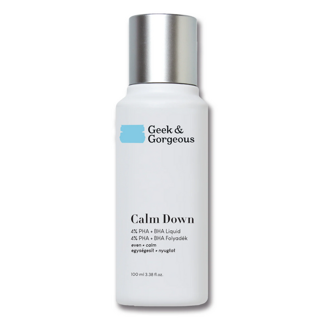 Geek & Gorgeous Calm Down 4% PHA + BHA Liquid Exfoliant