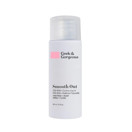 Geek & Gorgeous Smooth Out 12% AHA + Cactus Liquid Exfoliant