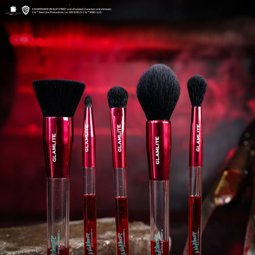 Glamlite x A Nightmare on Elm Street 5 Piece Brush Set