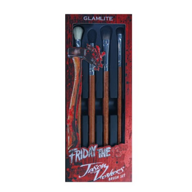 Glamlite x Friday the 13th Brush Set Jason Voorhees