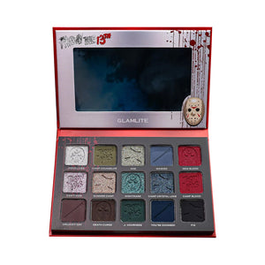 Glamlite x Friday the 13th Eyeshadow Palette Camp Crystal Lake