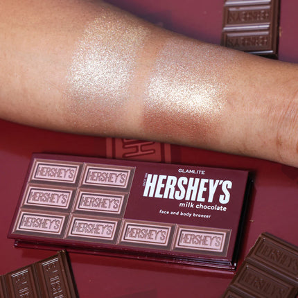 Glamlite x Hershey's Milk Chocolate Face and Body Bronzer