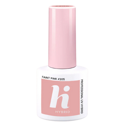 Hi Hybrid 205 Faint Pink UV Gel Polish