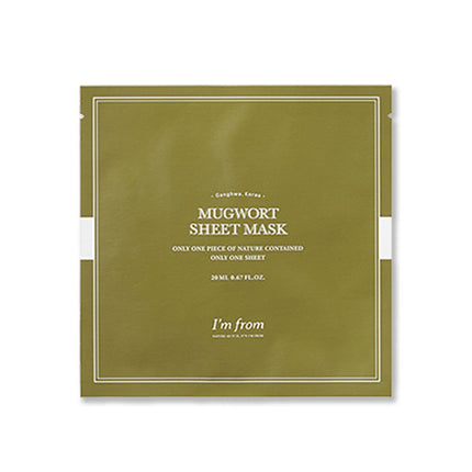 I'm From Mugwort Sheet Mask