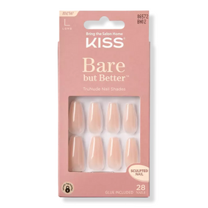 Kiss Bare But Better Nails Nude Drama