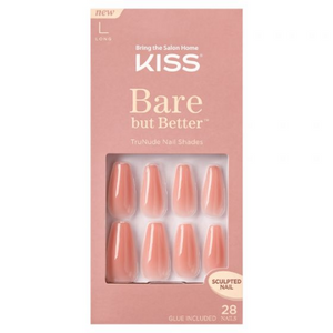 Kiss Bare But Better Nails Nude Glow