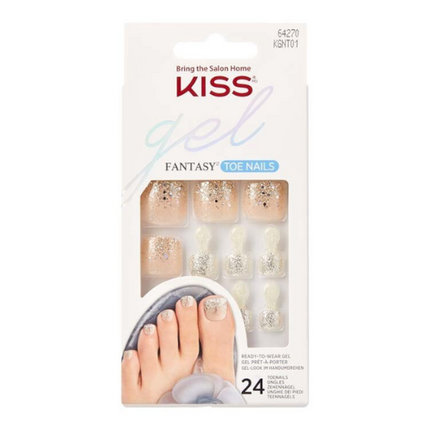 Kiss Gel Fantasy Toe Nails Lotta Oomph