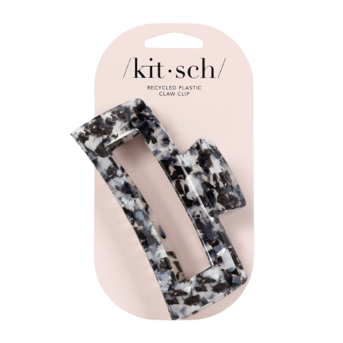 Kitsch Eco Friendly Jumbo Open Shape Claw Clip Black