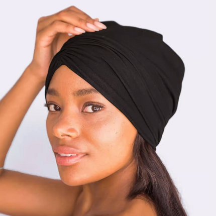 Kitsch Sleep Beanie With Satin Lining Black