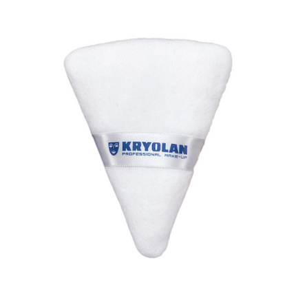 Kryolan Professional Make-up Powder Puff Triangular