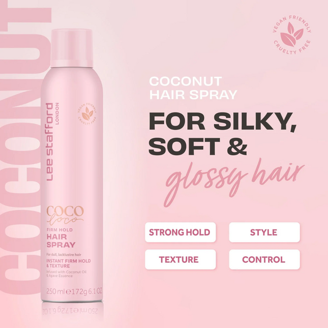 Lee Stafford CoCo LoCo & Agave Firm Hold Hair Spray