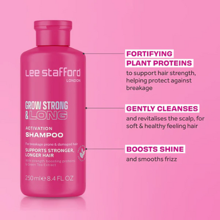 Lee Stafford Grow Long & Strong Activation Shampoo