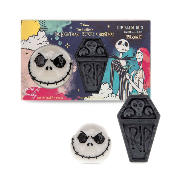 Mad Beauty Disney Nightmare Before Christmas  Lip Balm Duo