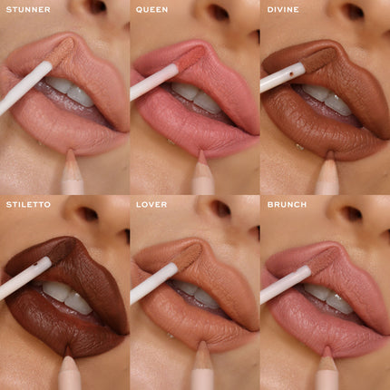 Makeup Revolution Lip Contour Kit Brunch