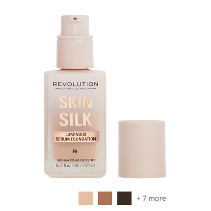 Makeup Revolution Skin Silk Serum Foundation Medium/Dark