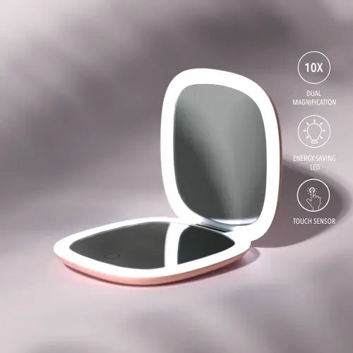 Moira Rechargeable LED Compact Mirror