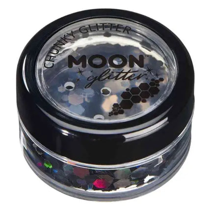 Moon Creations Moon Glitter Chunky Glitter Black