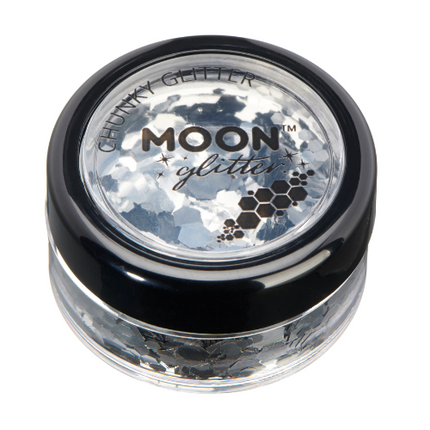 Moon Creations Moon Glitter Chunky Glitter Silver