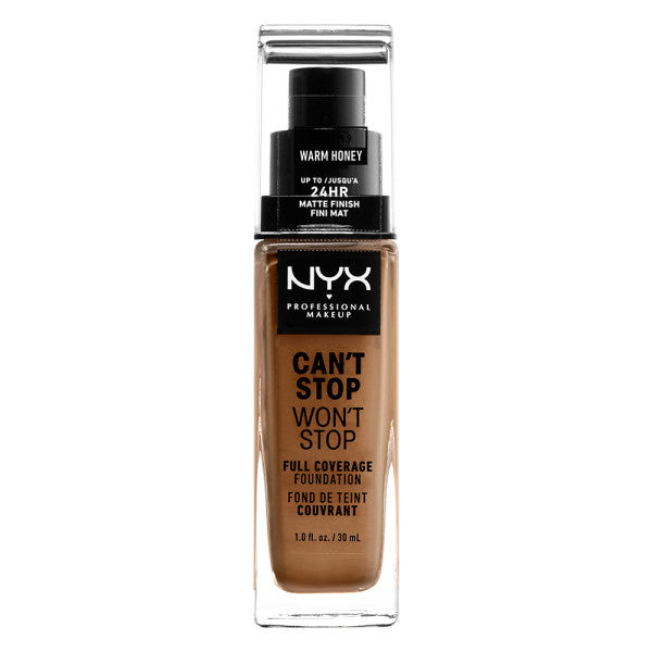 NYX Professional Makeup Can't Stop Won't Stop 24-Hour Foundation Medium/Dark