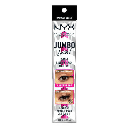 NYX Professional Makeup Jumbo Lash! 2-in-1 Liner & Lash Adhesive