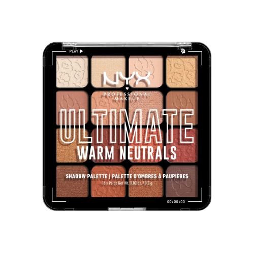 NYX Professional Makeup Ultimate Shadow Palette 16 Pan Warm Neutrals