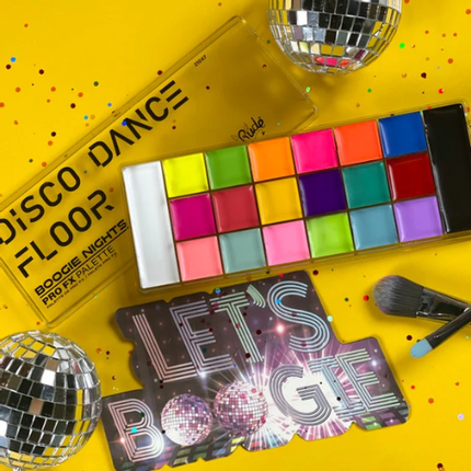 Rude Cosmetics Disco Dance Floor ProFX Palette Boogie Nights