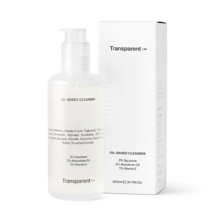 Transparent Lab Oil Based Cleanser