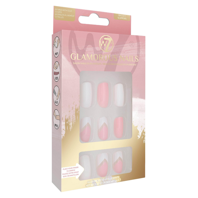 W7 Cosmetics Glamorous Nails Ballet Slippers