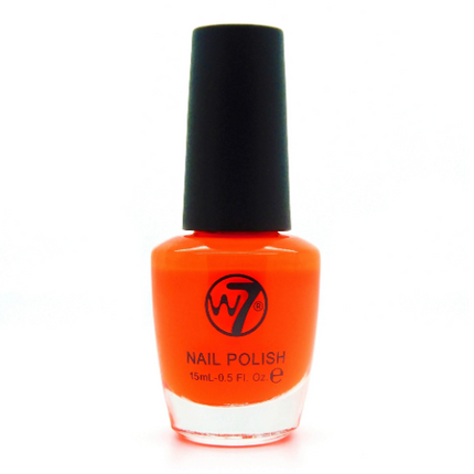 W7 Cosmetics Neon Nail Polish 13 Fluorescent Orange