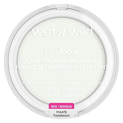 Wet n Wild Bare Focus Clarifying Finishing Powder Translucent