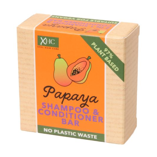 XHC Shampoo & Conditioner Bars 2 in 1 Papaya